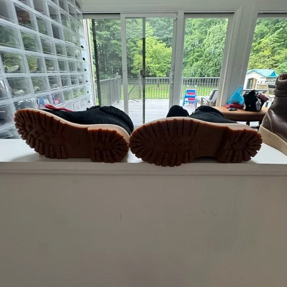 Montelliana Black Shearling Boots - Picture 6 of 8